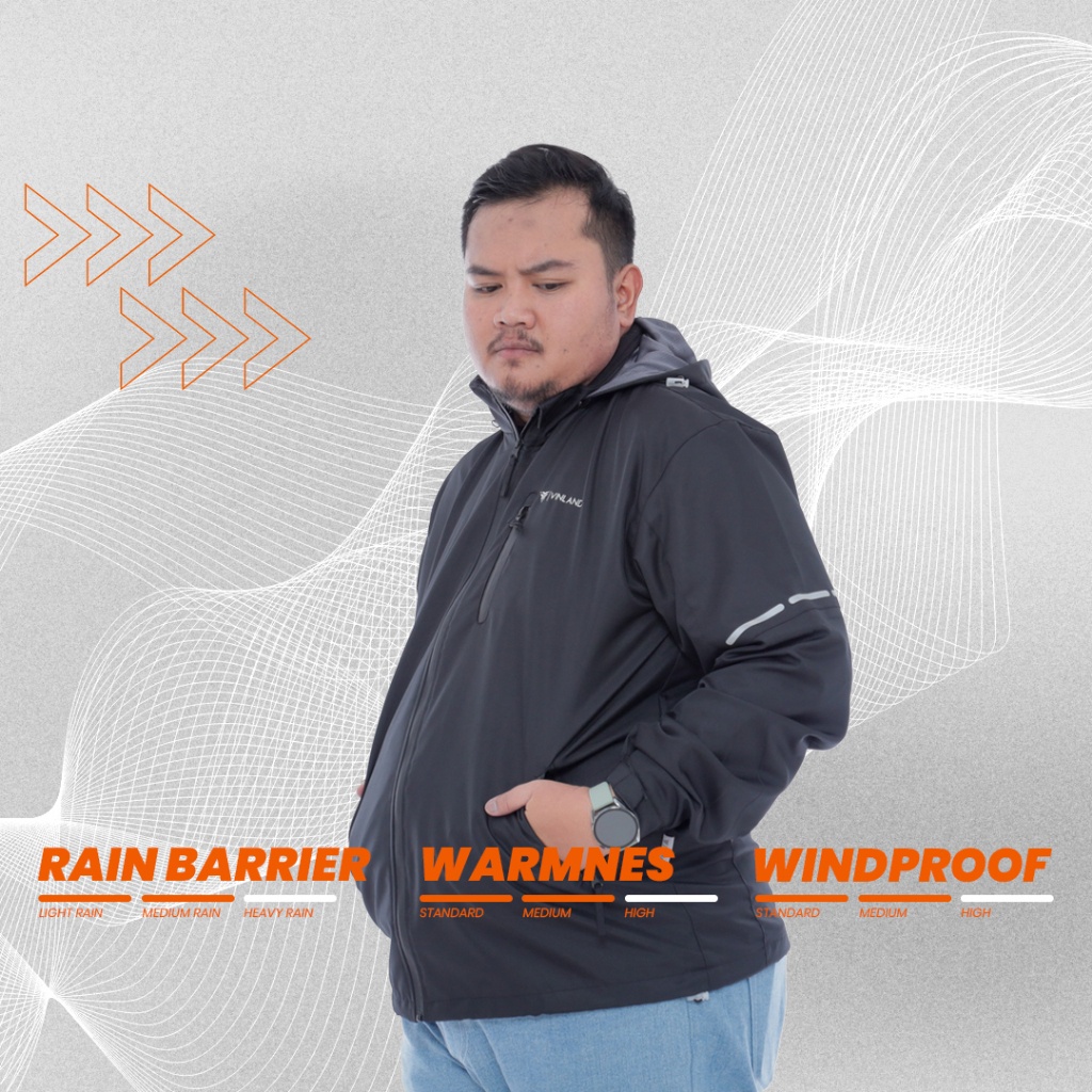 Jaket Big Size Pria Jumbo AERGLO SERIES 3XL- 10XL
