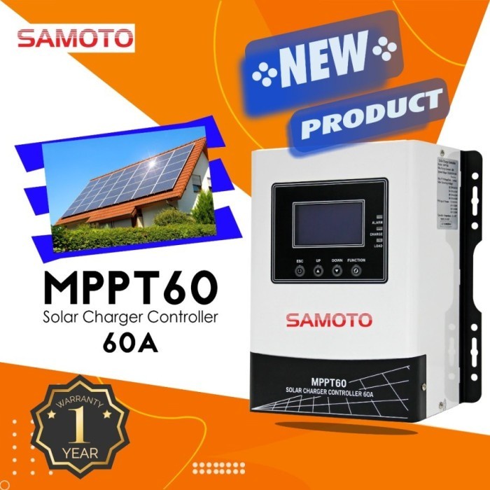 Ready Solar Charger Controller Samoto MPPT60 MPPT 60A Original Garansi Resmi