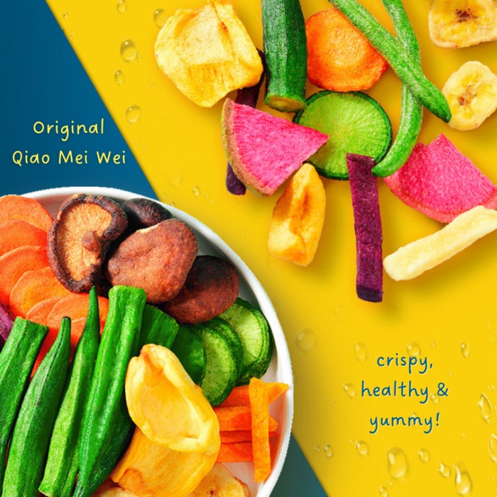 

Snack Keripik Sayur Buah Kering Crunchy Veggetable Snack Sehat