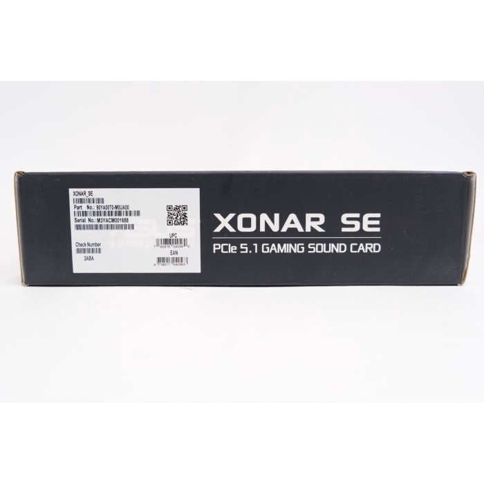 Ready ASUS Xonar SE Gaming Sound Card PCIe 5.1 Channel 300 Ohm Amp 192 KHz