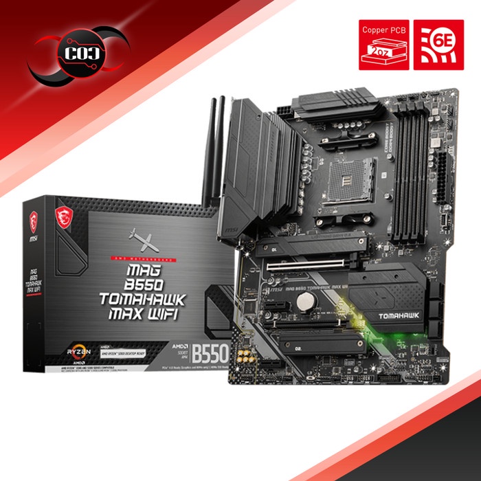 Ready MSI MAG B550 TOMAHAWK MAX WIFI