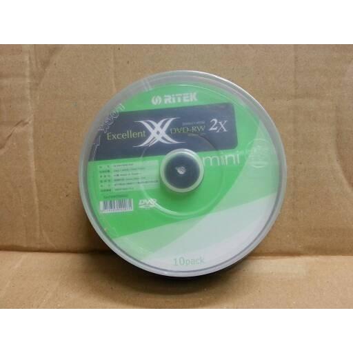 Ready DVDRW Mini 30 menit / DVDRW handycam 1.4GB / DVD-RW RITEK 2x