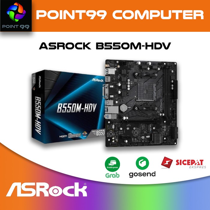 Ready ASROCK B550M-HDV