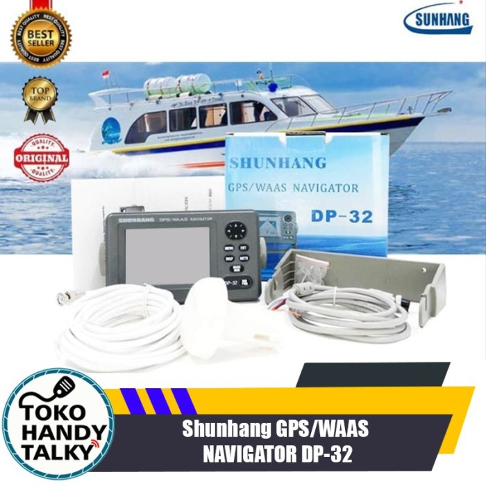 Ready SUNHANG GPS WAAS NAVIGATOR DP-32 GPS KAPAL NAV SHUNHANG DP 32 DP32 ORI