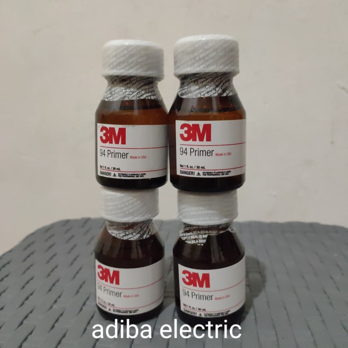 

New 3M primer 94 double tape/stiker isi 30 ml cairan penambah daya rekat