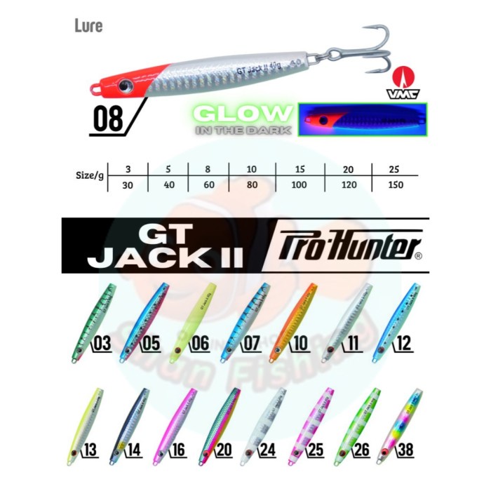 Ready Jig Pro Hunter GT Jack II metal jig 80g