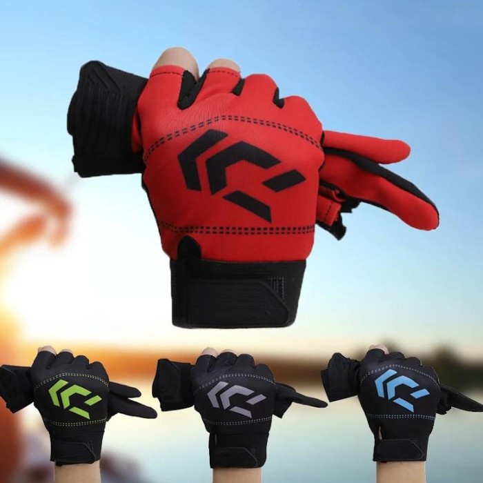 SARUNG TANGAN MANCING DAIWA SARUNG TANGAN MANCING ALAT PANCING ALAT