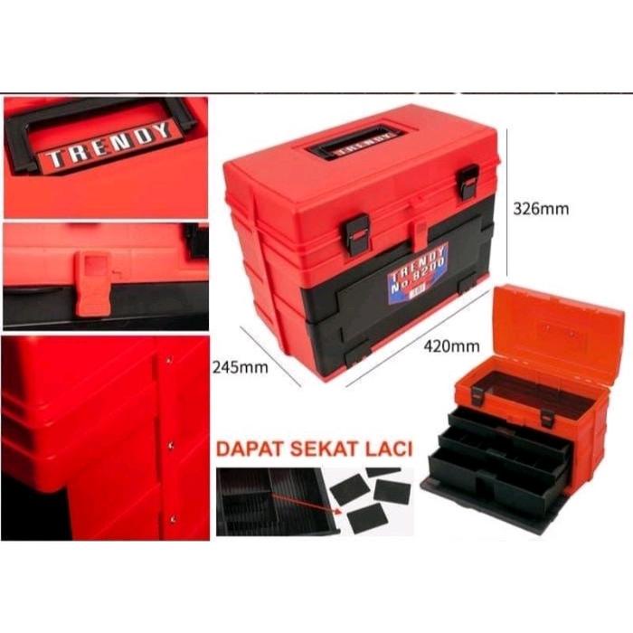 Ready BOX TRENDY 8200 JAPAN BOX TAMIYA MEIHO TRENDY