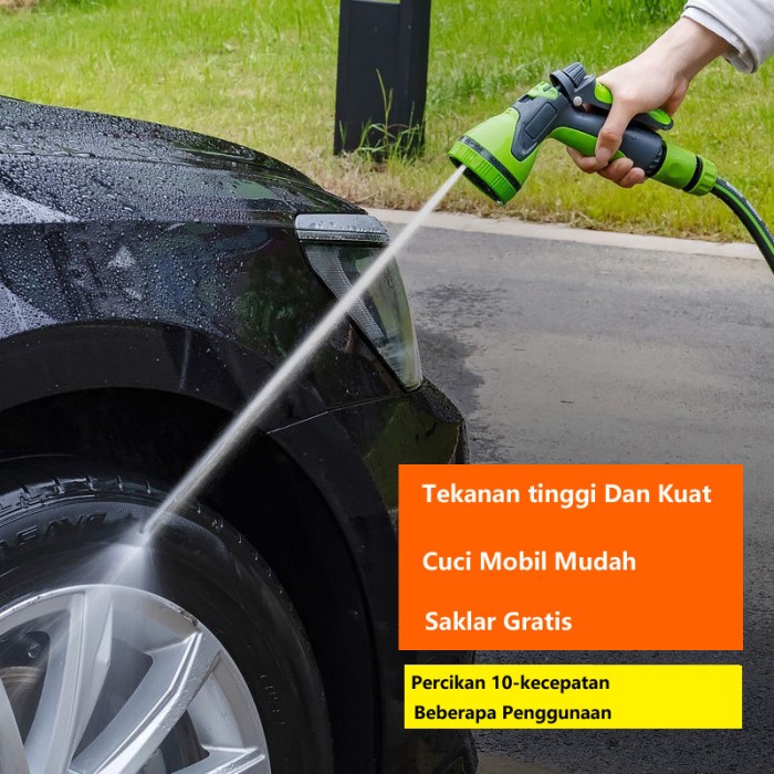 30m - Selang Gulungan, Set Selang Gulungan, Selang Air Tahan Lumut