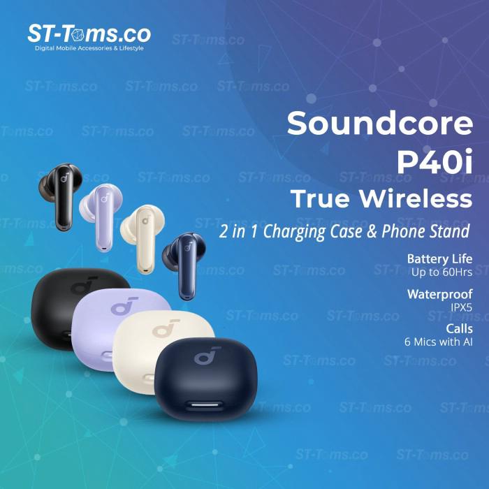 Anker-Soundcore P40i P 40i True Wireless TWS Adaptive ANC 60Hrs- A3955