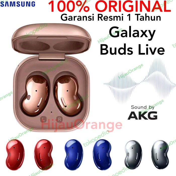 Samsung Galaxy Buds Live ORIGINAL Garansi Resmi TWS Bud Bluetooth