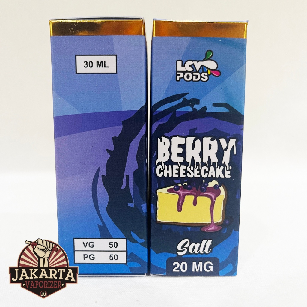 [SALT] LCV BERRY CHEESECAKE SALTNIC 30ML 20MG LIQUID SALT