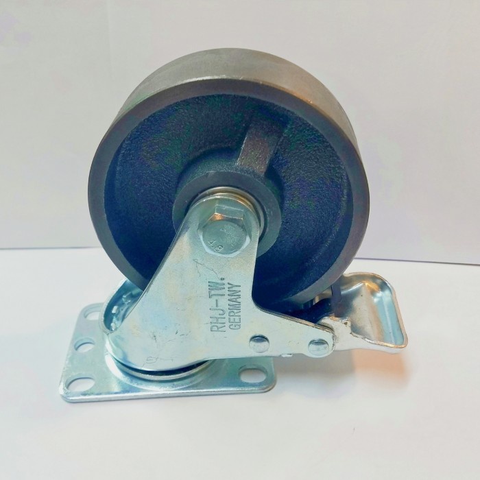 Kualitas Terjamin Roda Troli 4 Inch Bahan Besi Merek Rhj