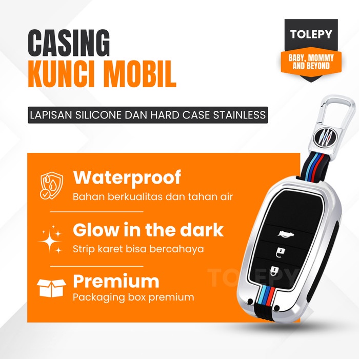 Cover Kunci Toyota Fortuner / Innova / Zenix / Venturer Car Key Cover