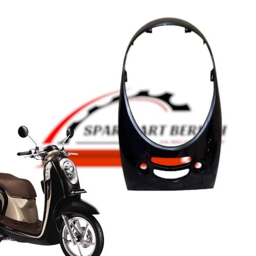 Kap Tameng Body Lampu Depan Scoopy Fi Esp Hitam 2013-2016