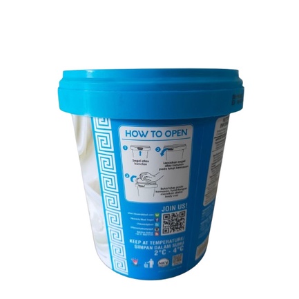 greek yogurt heavenly blush plain 1 kilogram