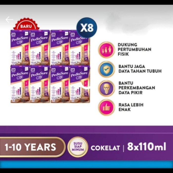 

Pediasure Go Coklat UHT 110ml