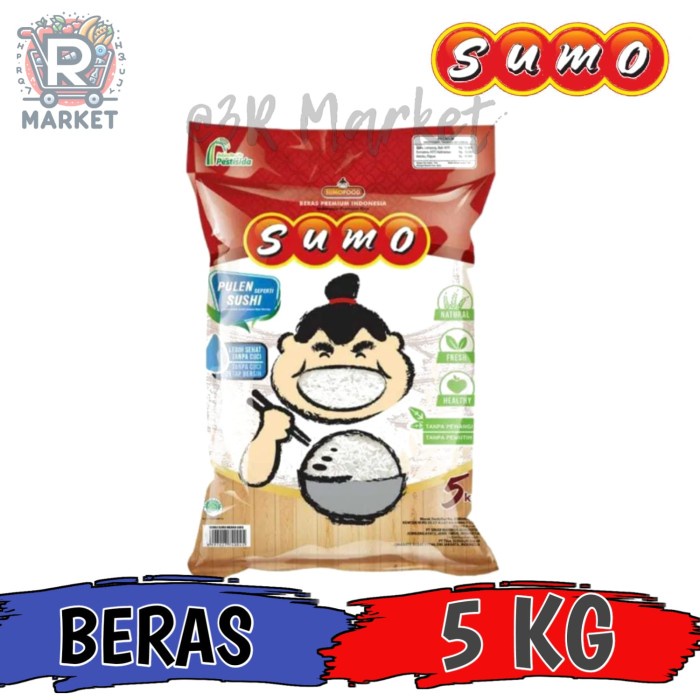 

Beras Premium Sumo Merah 5Kg
