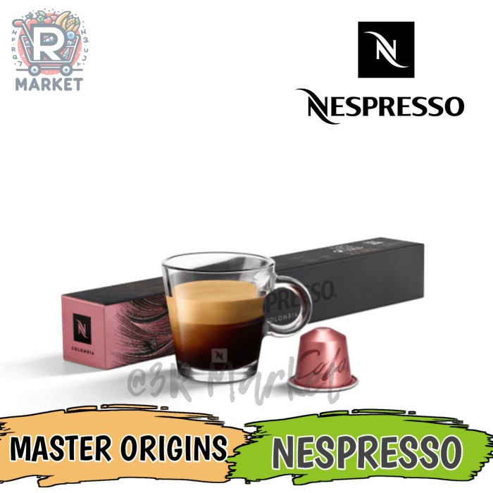 

Nespresso Master Origins Colombia Coffee Capsule / Kapsul Kopi