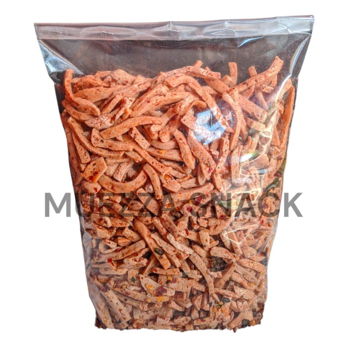 

MZ311 Basreng (Baso Goreng) Stik Daun Jeruk Kiloan Isi 1 Kg / Cemilan Instan NEW