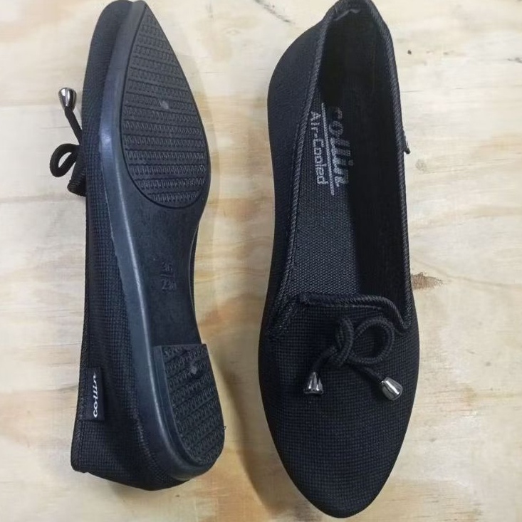 6200 COLLIN / SEPATU KARET SHOES WANITA MOTIF PITA KECIL SIZE 36- 40