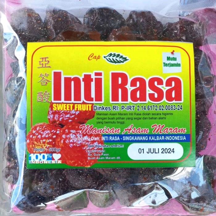 

FREE ONGKIR ASAM MARAM KERING / ATAPSON CHIEN THONG / MANISAN ASMA MARAM / OLEH OLEH KHAS SINGKAWANG