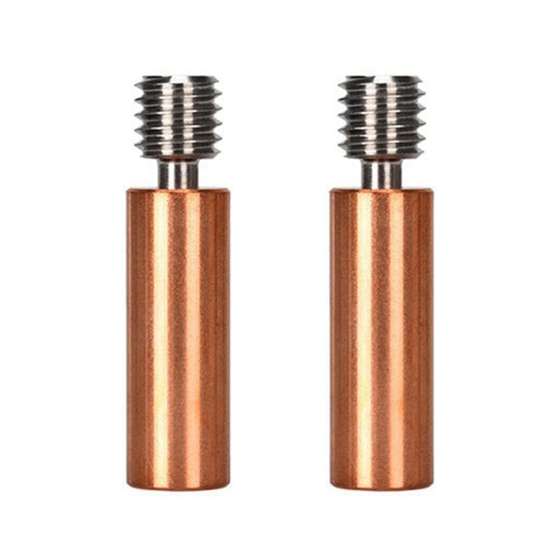 2Pcs Ender 3 CR10 Throat Bimetal Heatbreak For Ender 3 CR10 Bimetal Throat 3D Printer Part