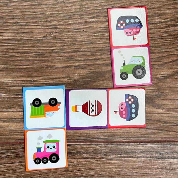 ID MAINAN ANAK MATCHING CARD KARTU DOMINO PERMAINAN ANAK MAINAN ANAK EDUKASI MATCHING CARD