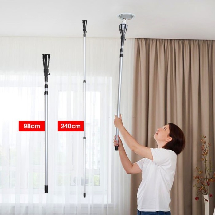 Tongkat Lampu KENMASTER / Tongkat STICK Pemasang Lampu