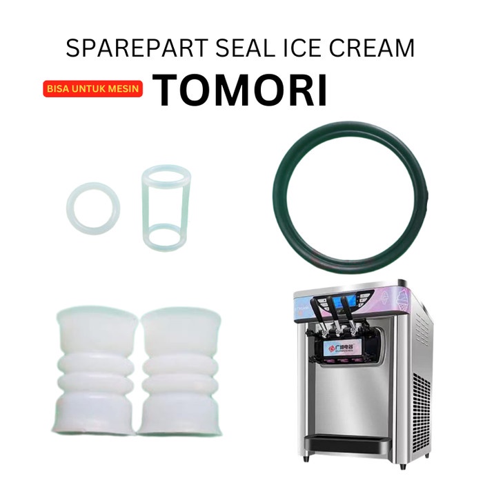 Sparepart Karet Seal tuas mesin es krim ice cream bisa untuk tomori
