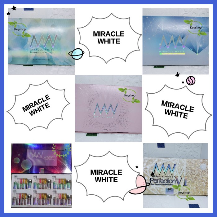 MW pink true white perfection blue