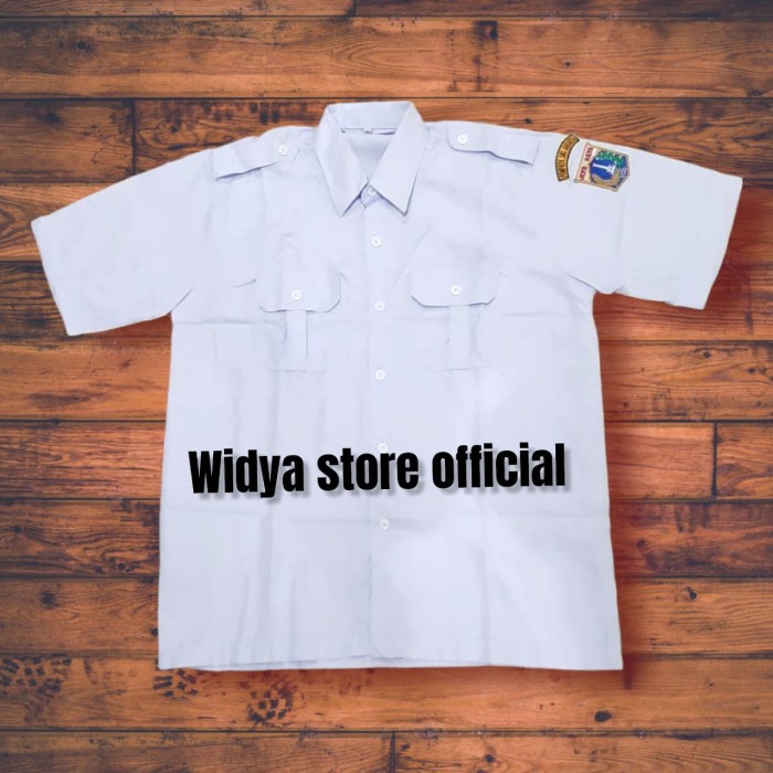 ASLI SERAGAM PUTIH PEMPROV DKI KEMEJA PUTIH PEMDA DKI KEMEJA PNS DKI READY STOCK