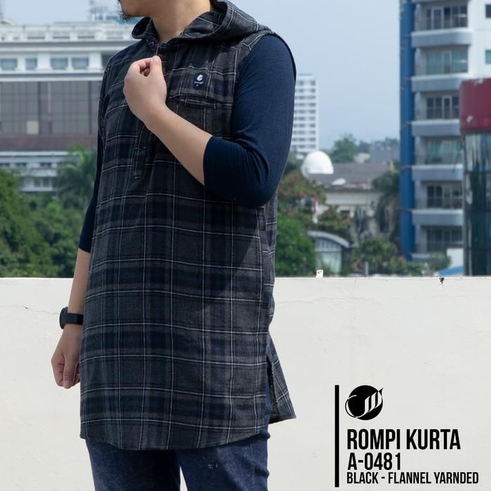SAMASE ROMPI KURTA HOODIE ZIP 09A04812