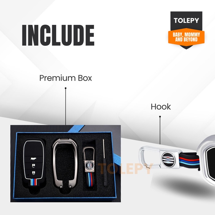 COVER KUNCI TOYOTA FORTUNER / INNOVA / ZENIX / VENTURER CAR KEY COVER