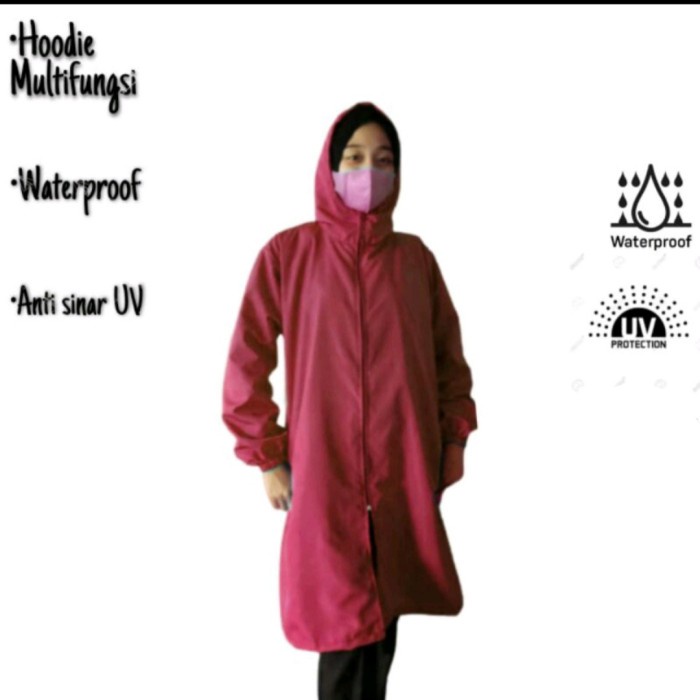 jaket apd waterproof anti corona -AmanahJaminan