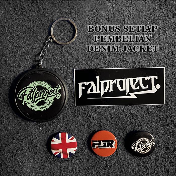 TRUCKER JACKET PATCH / FIELD JACKET PATCH / SEMI PARKA PATCH BMTH 007 Casual Panjang Canvas Nyaman