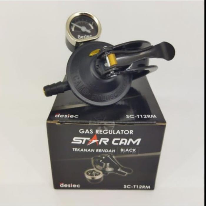 REGULATOR GAS LPG STARCAM DESTEC SC-23M METER/KEPALA GAS STARCAM SC23M