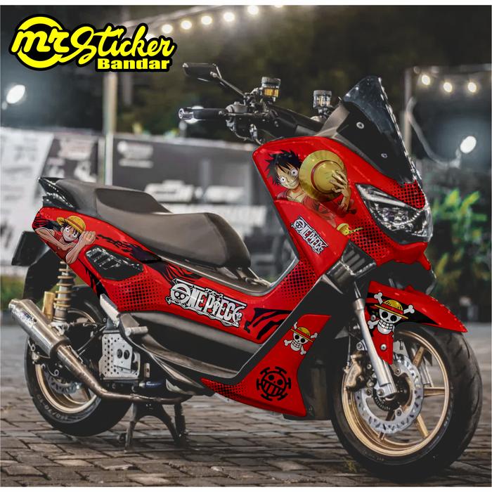 Velocity Vanguards Decal Nmax Dan Old Full Body Dekal Stiker Full Body Nmax One Piece Monkey D Luffy