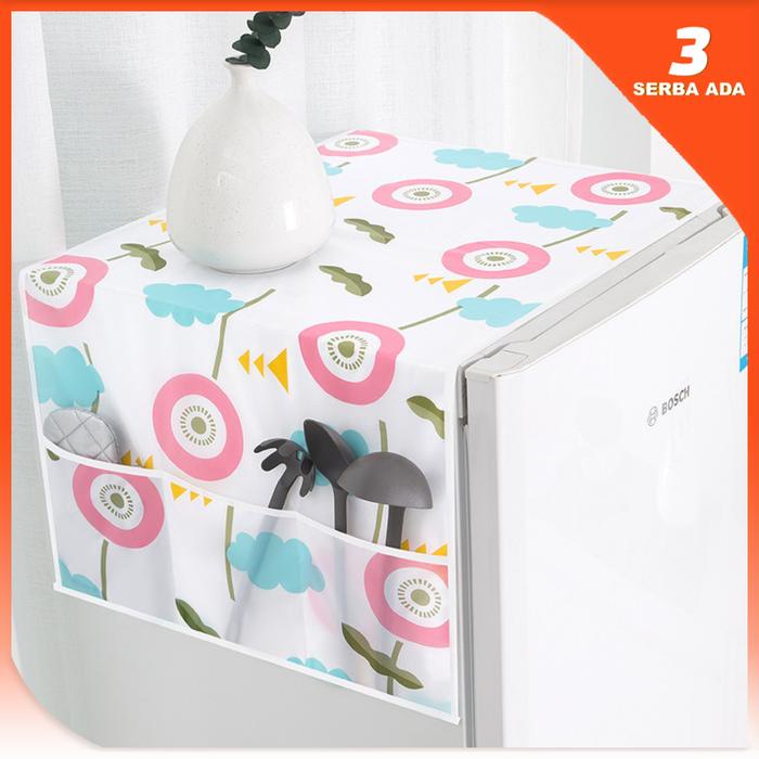 COVER KULKAS WATERPROOF / TAPLAK KULKAS ANTI AIR / TAPLAK KULKAS WATERPROOF / PENUTUP KULKAS
