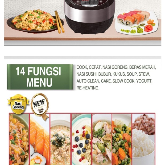 MAGIC COM / RICE COOKER YONGMA SMC-8027 KAPASITAS 2 LITER 400 WATT