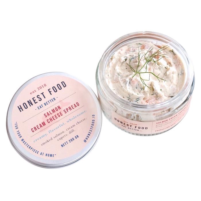 

Salmon Cream Cheese Spread Honestfood - Selai Ikan Salmon sandwich