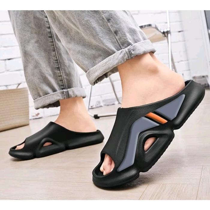 Dresto- Sandal Selop Pria Sandal Cowok Slip On Eva Ringan Nyaman Yitai Terbaru Casual