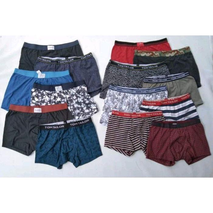 Boxer Branded Tom Tailor Boxer Pria & wanita -AmanahJaminan