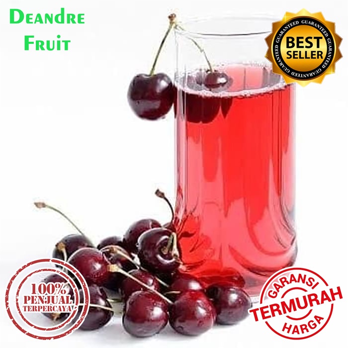 

TERMURAH Jus Sari Buah Cherry import Manis 1 Liter 1kg Juice Sehat bgt