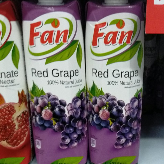 

fan grape juice jus buah 1ltr