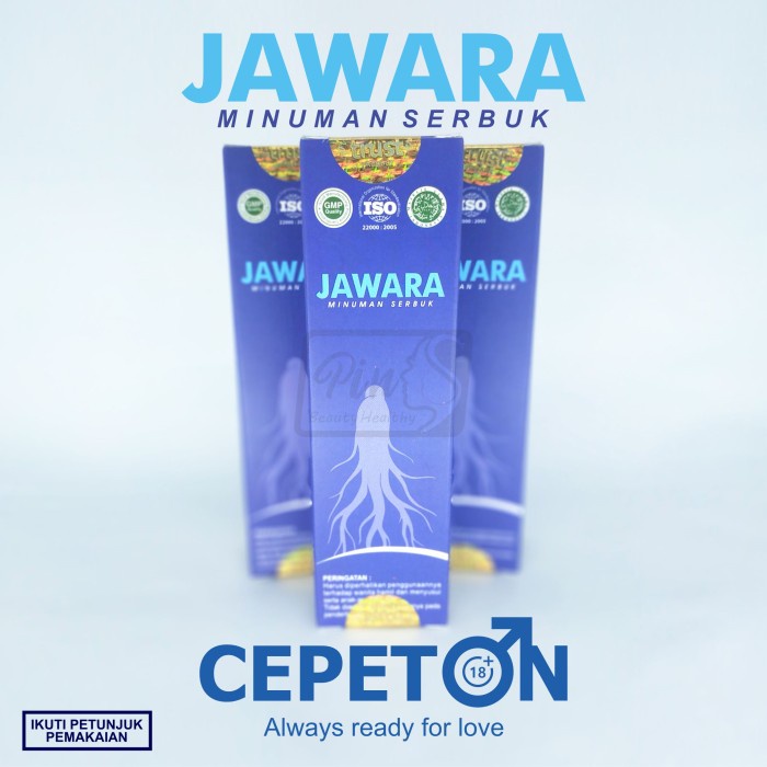 OBAT KUAT HERBAL STAMINA PRIA DEWASA ORIGINAL 100% BPOM JAWARA