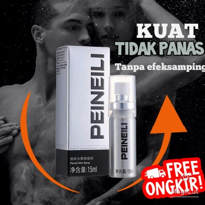 PEINEILI DELAY SPRAY Obat Kuat Pria Tahan Lama Semprot Original Asli