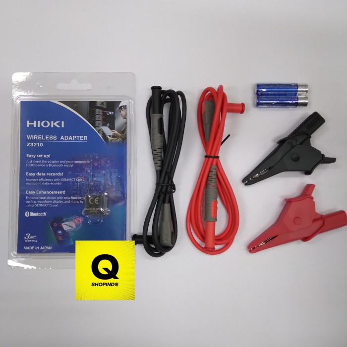 Murah Hioki Cm3286-50 Kit Ac Clamp Power Meter 600A / Tang Amper