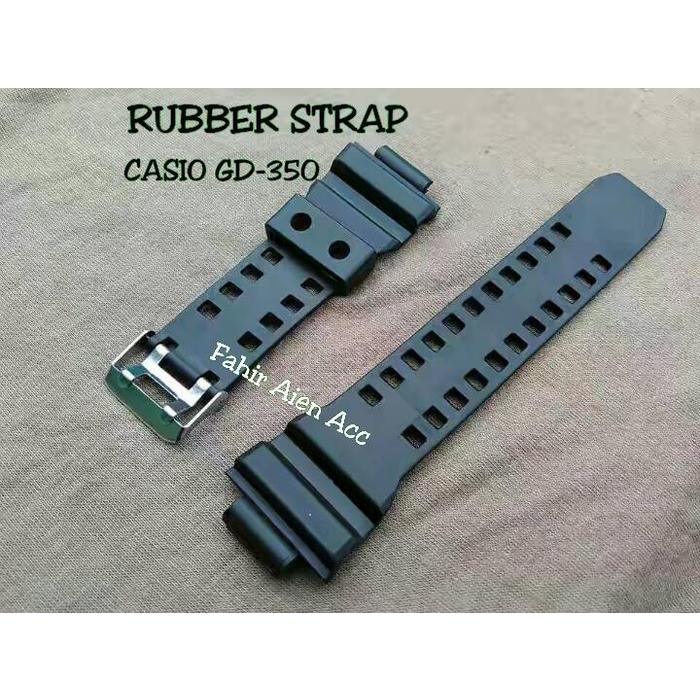 WTS- Strap Tali Jam Tangan CASIO GSHOCK GD-350/GD 350/GD350 Rubber Strap