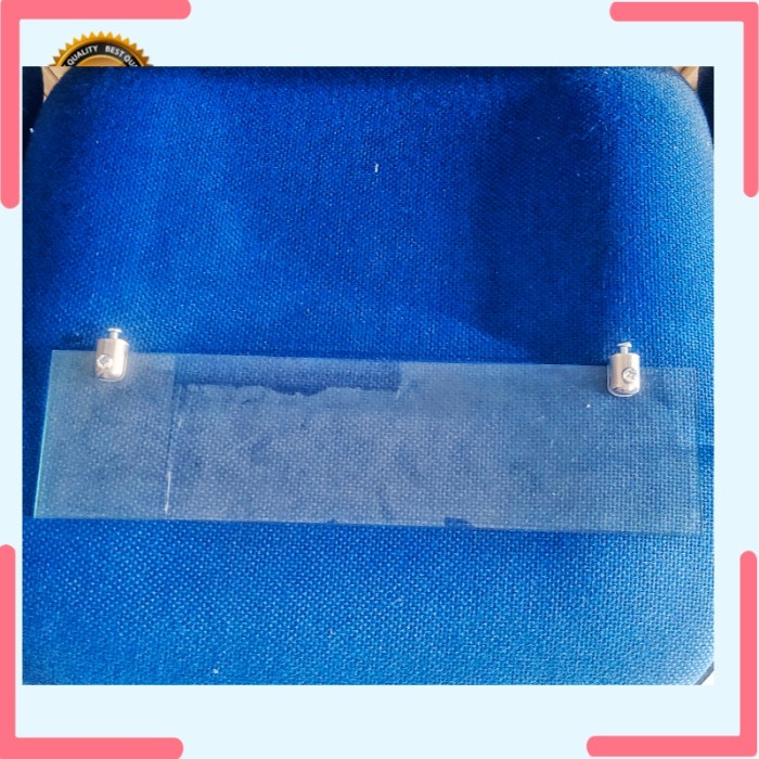 New Kaca Ambalan Plangset Kaca Tatakan Ambalan Kaca Rak Kaca Plangset Original